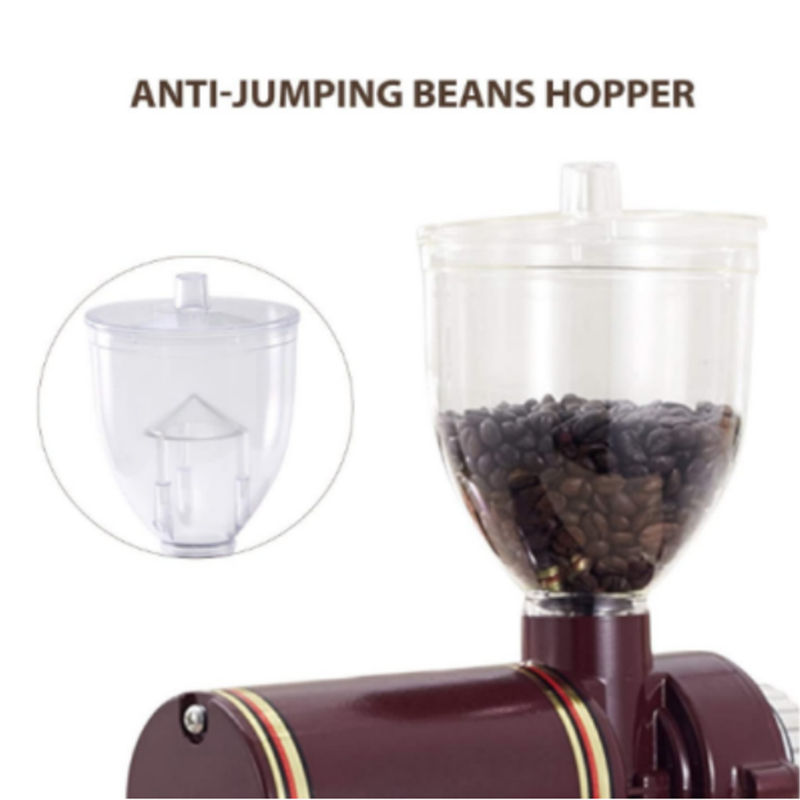 250g Anti- jump Bean Burr Fine Crassum Crassitudo Temperatio Tere VIII calces Electric Coffee Grinder